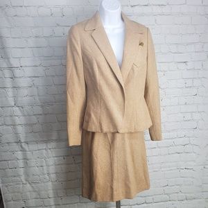 Unknown Designer Wool 2pc Suit